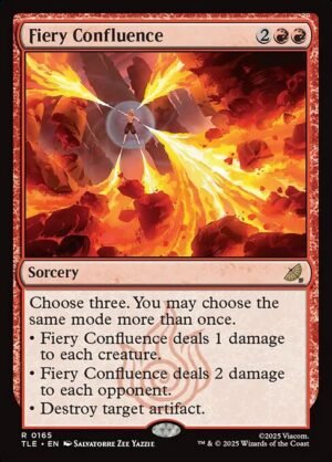 Fiery Confluence<br /><span class="collector-number">Collector No. 165</span>
