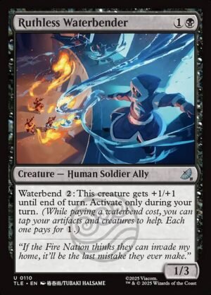 Ruthless Waterbender<br /><span class="collector-number">Collector No. 110</span>
