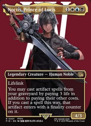 Noctis, Prince of Lucis - Foil<br /><span class="collector-number">Collector No. 401</span>