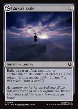 Zuko's Exile<br /><span class="collector-number">Collector No. 3</span>