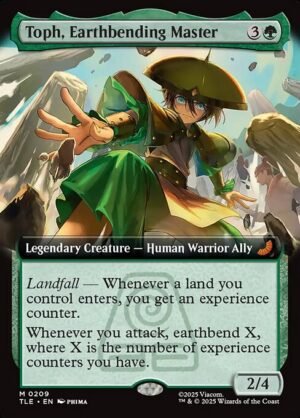 Toph, Earthbending Master<br /><span class="collector-number">Collector No. 209</span>