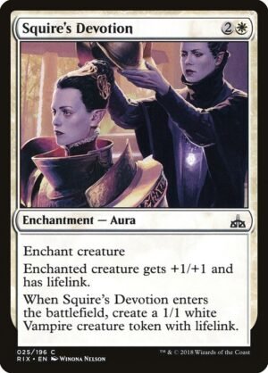 Squire's Devotion<br /><span class="collector-number">Collector No. 25</span>