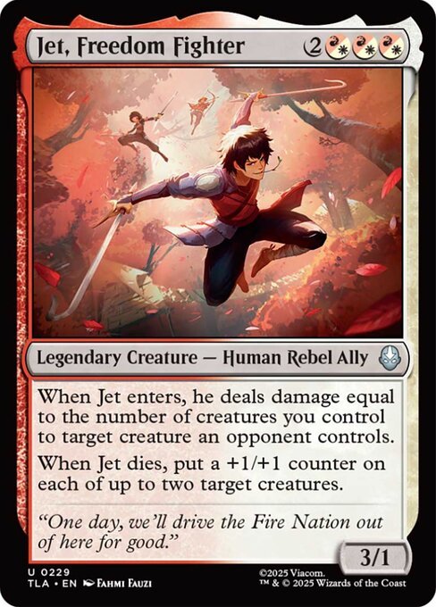 Jet, Freedom Fighter<br /><span class="collector-number">Collector No. 229</span>