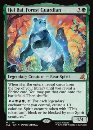 Hei Bai, Forest Guardian<br /><span class="collector-number">Collector No. 139</span>