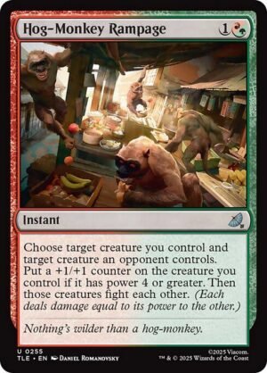 Hog-Monkey Rampage<br /><span class="collector-number">Collector No. 255</span>