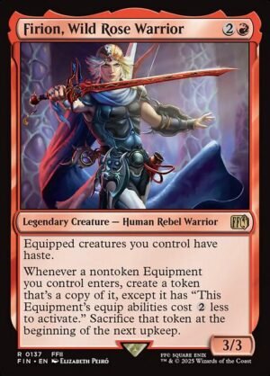 Firion, Wild Rose Warrior<br /><span class="collector-number">Collector No. 137</span>