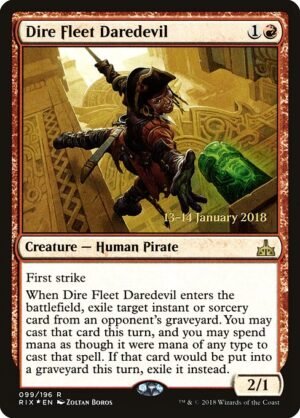 Dire Fleet Daredevil - Foil<br /><span class="collector-number">Collector No. 99s</span>
