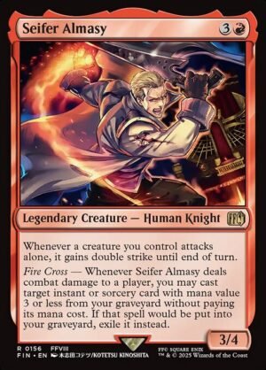 Seifer Almasy<br /><span class="collector-number">Collector No. 156</span>