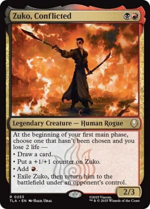 Zuko, Conflicted<br /><span class="collector-number">Collector No. 253</span>
