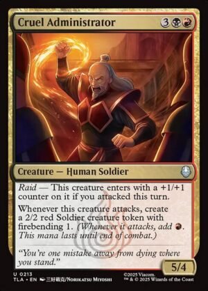 Cruel Administrator<br /><span class="collector-number">Collector No. 213</span>