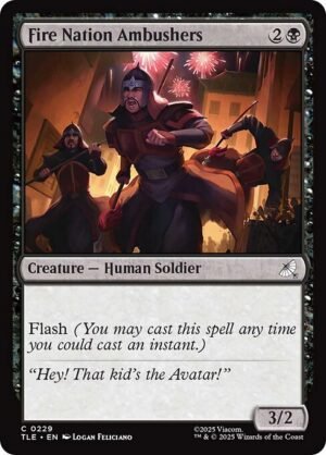 Fire Nation Ambushers<br /><span class="collector-number">Collector No. 229</span>