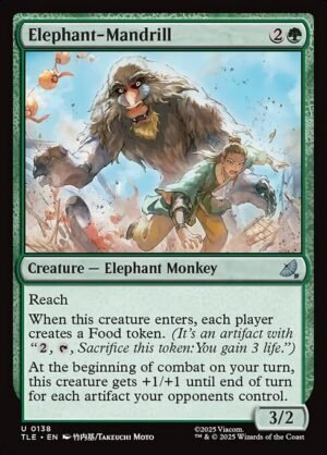 Elephant-Mandrill<br /><span class="collector-number">Collector No. 138</span>