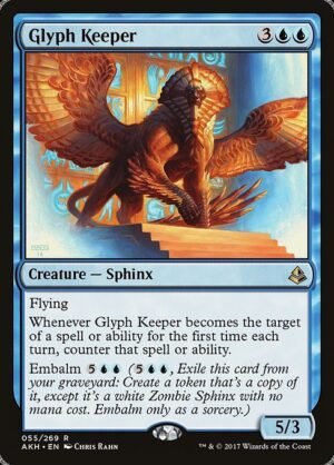 Glyph Keeper - Foil<br /><span class="collector-number">Collector No. 55</span>