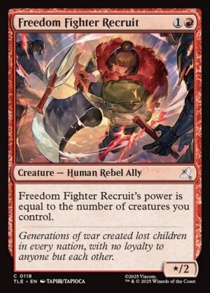 Freedom Fighter Recruit<br /><span class="collector-number">Collector No. 118</span>