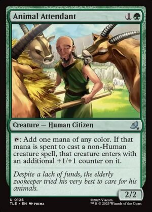 Animal Attendant<br /><span class="collector-number">Collector No. 128</span>