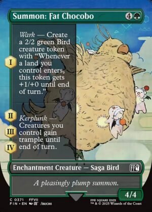 Summon: Fat Chocobo<br /><span class="collector-number">Collector No. 371</span>