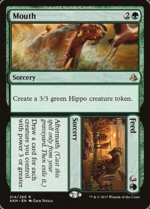 Mouth // Feed - Foil<br /><span class="collector-number">Collector No. 214</span>