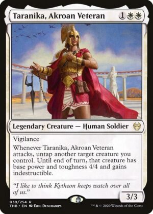 Taranika, Akroan Veteran<br /><span class="collector-number">Collector No. 39</span>