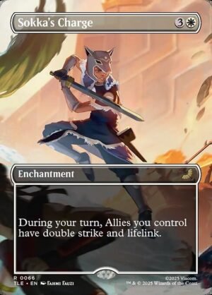 Sokka's Charge<br /><span class="collector-number">Collector No. 66</span>