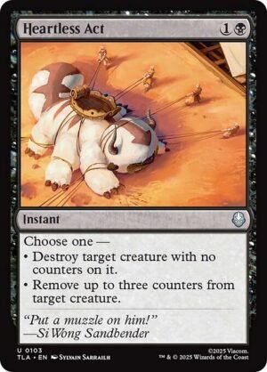 Heartless Act<br /><span class="collector-number">Collector No. 103</span>