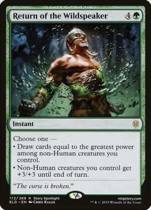 Return of the Wildspeaker - Foil<br /><span class="collector-number">Collector No. 172</span>