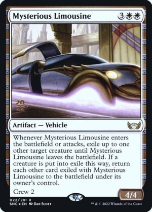Mysterious Limousine - Foil<br /><span class="collector-number">Collector No. 22s</span>