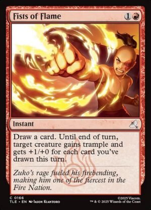 Fists of Flame<br /><span class="collector-number">Collector No. 166</span>