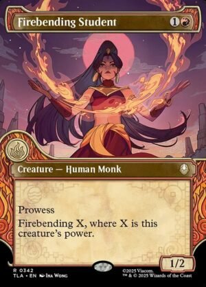 Firebending Student - Foil<br /><span class="collector-number">Collector No. 342</span>