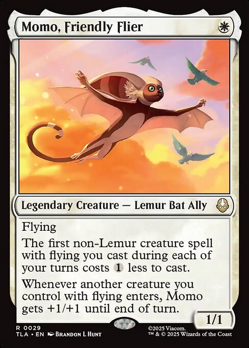 Momo, Friendly Flier<br /><span class="collector-number">Collector No. 29</span>