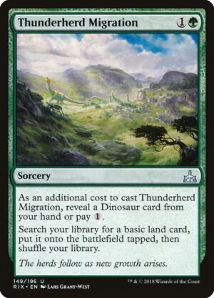 Thunderherd Migration<br /><span class="collector-number">Collector No. 149</span>