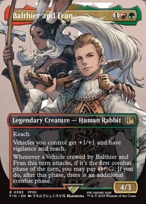 Balthier and Fran - Foil<br /><span class="collector-number">Collector No. 393</span>