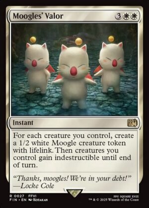 Moogles' Valor<br /><span class="collector-number">Collector No. 27</span>