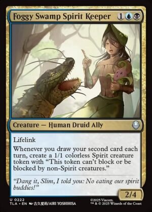 Foggy Swamp Spirit Keeper<br /><span class="collector-number">Collector No. 222</span>
