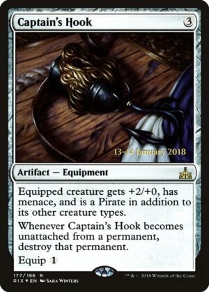 Captain's Hook - Foil<br /><span class="collector-number">Collector No. 177s</span>