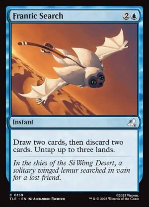 Frantic Search<br /><span class="collector-number">Collector No. 159</span>