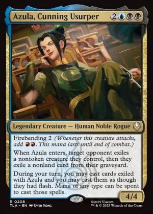 Azula, Cunning Usurper<br /><span class="collector-number">Collector No. 208</span>