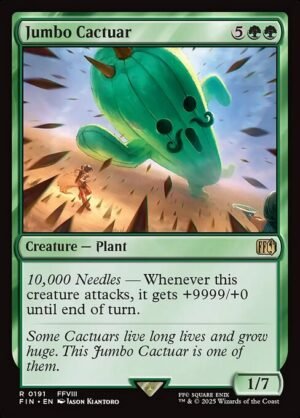 Jumbo Cactuar<br /><span class="collector-number">Collector No. 191</span>