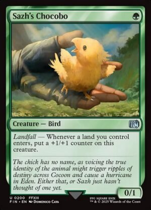Sazh's Chocobo<br /><span class="collector-number">Collector No. 200</span>