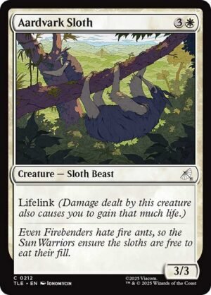 Aardvark Sloth<br /><span class="collector-number">Collector No. 212</span>