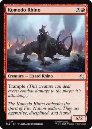 Komodo Rhino<br /><span class="collector-number">Collector No. 241</span>