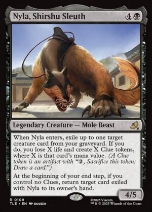 Nyla, Shirshu Sleuth<br /><span class="collector-number">Collector No. 109</span>