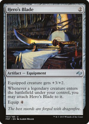 Hero's Blade<br /><span class="collector-number">Collector No. 160</span>