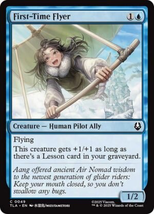 First-Time Flyer<br /><span class="collector-number">Collector No. 49</span>