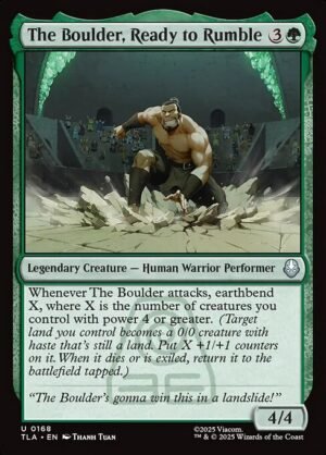 The Boulder, Ready to Rumble<br /><span class="collector-number">Collector No. 168</span>