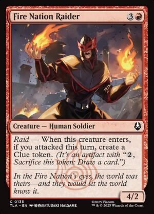 Fire Nation Raider<br /><span class="collector-number">Collector No. 135</span>