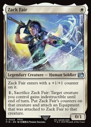 Zack Fair<br /><span class="collector-number">Collector No. 45</span>