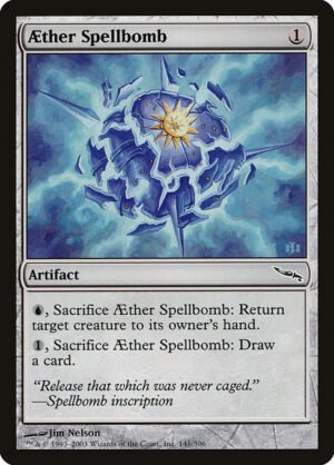 Aether Spellbomb<br /><span class="collector-number">Collector No. 141</span>
