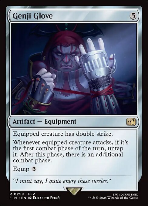 Genji Glove - Foil<br /><span class="collector-number">Collector No. 258</span>