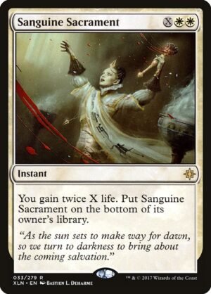 Sanguine Sacrament<br /><span class="collector-number">Collector No. 33</span>