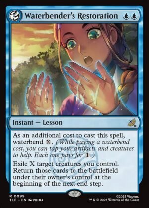 Waterbender's Restoration - Foil<br /><span class="collector-number">Collector No. 99</span>